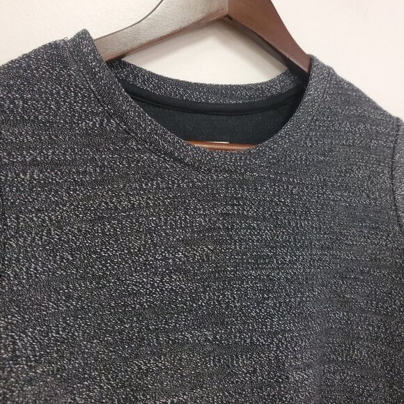 Marine Layer Women Chill Textured Sweatshirt Size XS Gray Organic Comfort Lounge - Picture 3 of 11